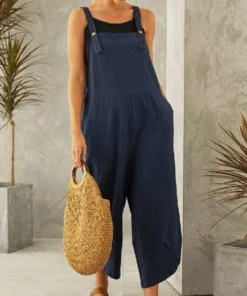 Shoulder Strap Jumpsuit