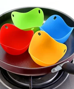 Easy Silicone Egg Poaching Cups