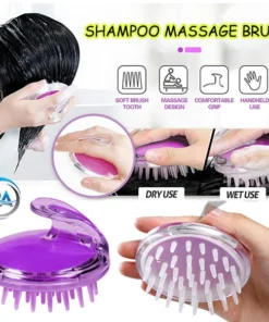 Silicone Shampoo Massage Brush