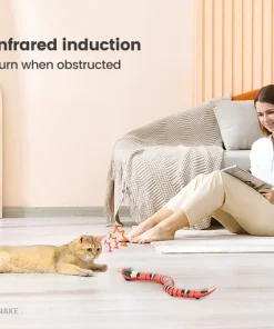 Smart Sensing Snake Interactive Cat Toys