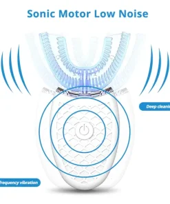 U Shaped Ultrasonic Electric Toothbrush