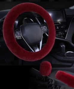 Universal Plush Car Steering Wheel Cover