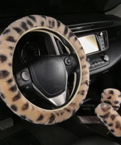 Universal Plush Car Steering Wheel Cover