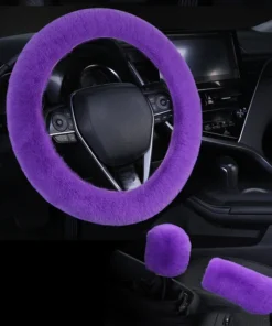 Universal Plush Car Steering Wheel Cover