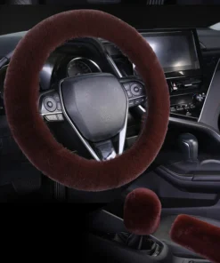 Universal Plush Car Steering Wheel Cover
