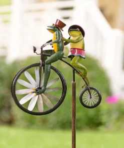 Vintage Bicycle Metal Wind Spinner