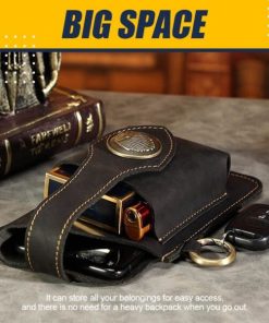 Multifunctional Leather Mobile Phone Bag