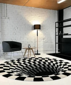 Vortex Illusion 3D Rug