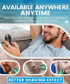 Mini Portable Electric Grooming Shaver