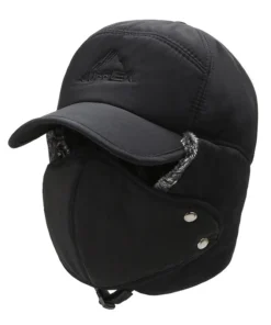3 in 1 Winter Hat With Ear Flaps