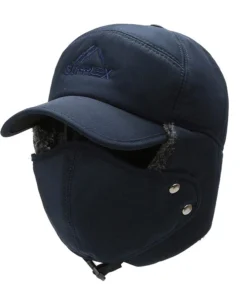 3 in 1 Winter Hat With Ear Flaps