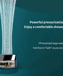 Turbo Head Propeller Shower Head