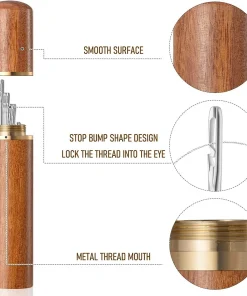 Self Threading Sewing Needles