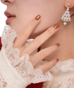 Shiny Christmas Tree Earrings