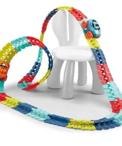 Changeable Track with LED Light-Up Race Car