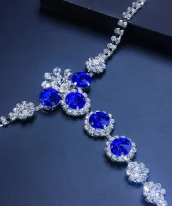 Necklace with Non Piercing Nipple Chain