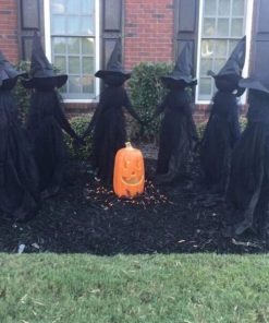 Voice Control Halloween Witch Decoration Light Set