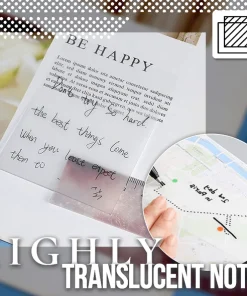 Magic Translucent Sticky Notes