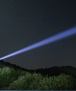 LED Rechargeable Tactical Laser Flashlight 90000 High Lumens