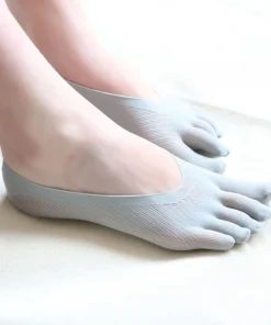 Non-Slip Breathable Five Fingers Ankle Toe Socks