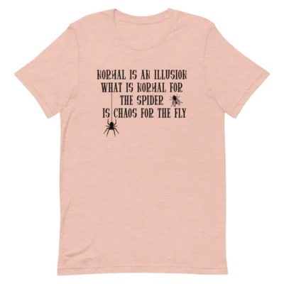 What's Normal For The Spider Is Chaos For The Fly