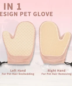 2 in 1 Cat Hair Glove & Pet Fur Remover Glove