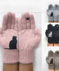 Cat Fan Cotton Gloves