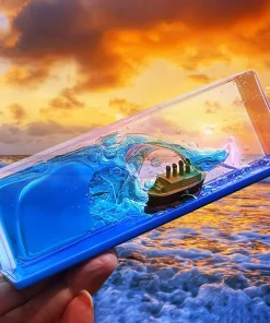 Cruise Ship Model Decoration