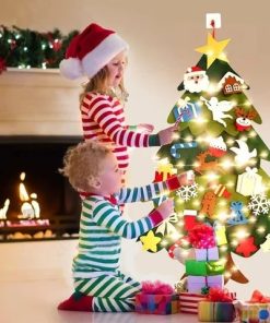 DIY Felt Christmas Tree Set