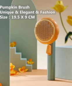 Pumpkin-shaped Pet Grooming Brush