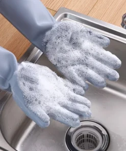 Silicone Cleaning Gloves