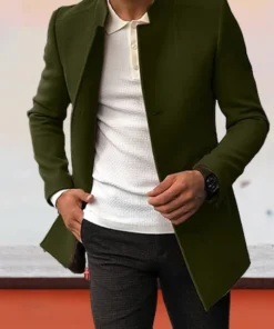 Solid Tweed Blazer