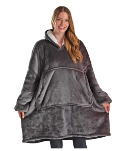 Winter Cozy Warm Blanket Hoodie