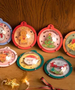 Wooden DIY Christmas Ornaments