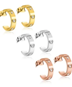 Doris Acupressure Magnetherapy Lymphvity Earrings