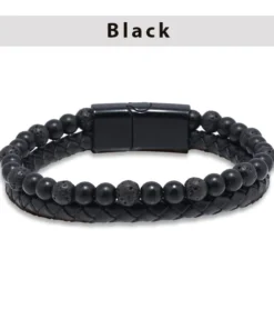 FitPRO Hematite Beaded Bracelet