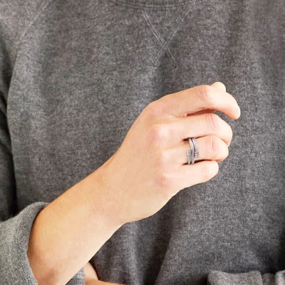 IONPLUS Titan Osimium Detox Ring