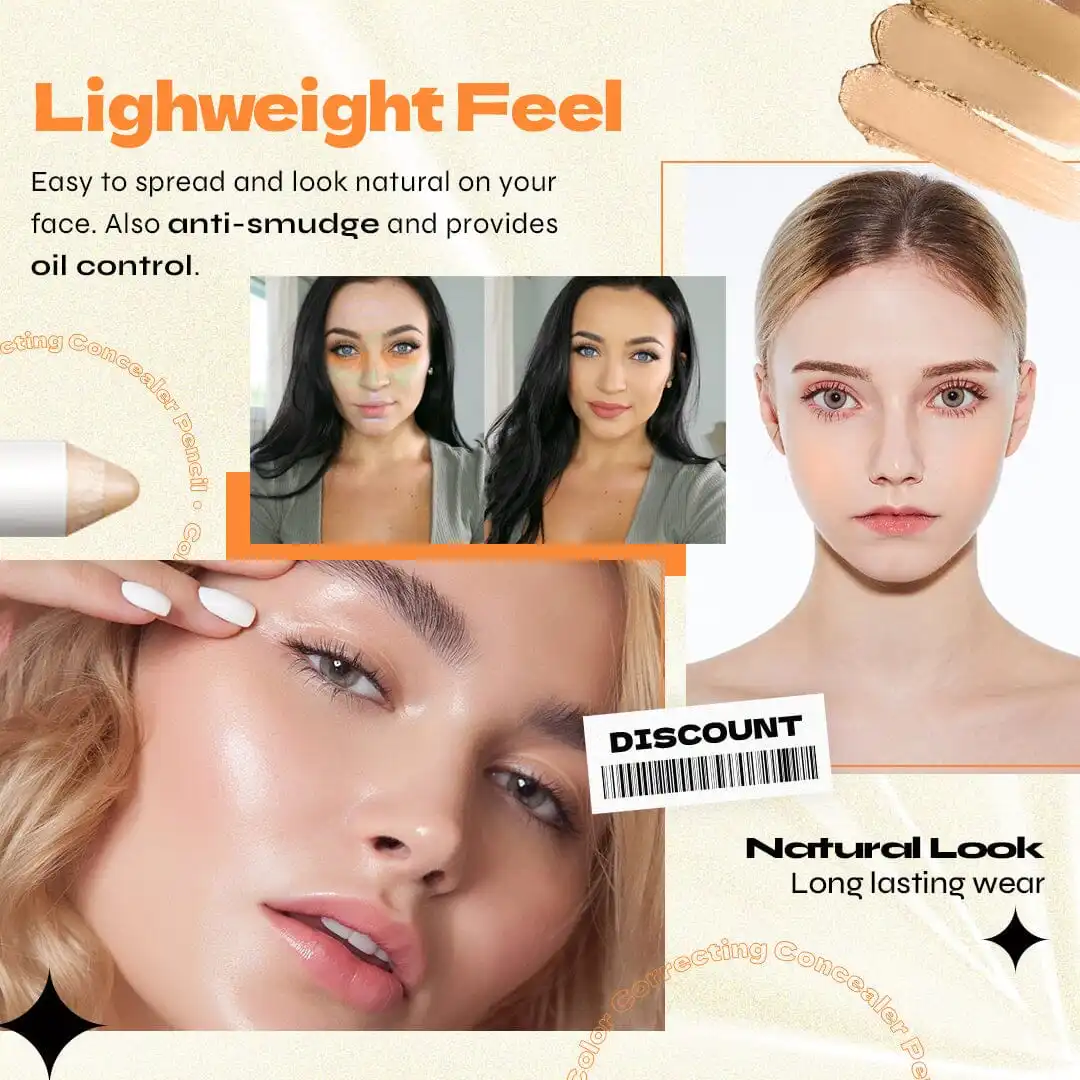 GlowPro™ Color Correcting Concealer Pencil Set - Image 3