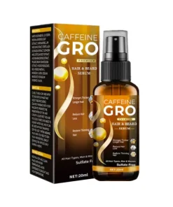 CaffeineGRO Hair & Beard Serum Spray