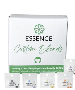 New ESSENCE™ Slimming & Detoxifying Negative Ions Essential Oil Ring