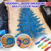 WoodDIY™ penti abazde plizyè koulè gravure an bwa