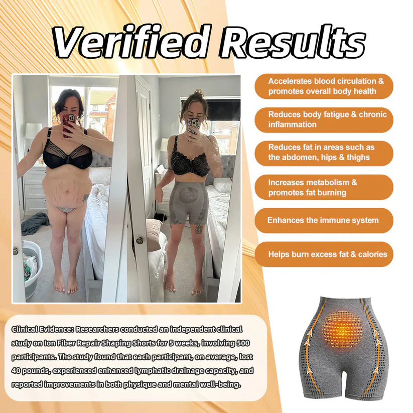 Fivfivgo™ Micro Vibration Massage Module Ice Silk Ion Fiber Repair Shaping Shorts - Image 4