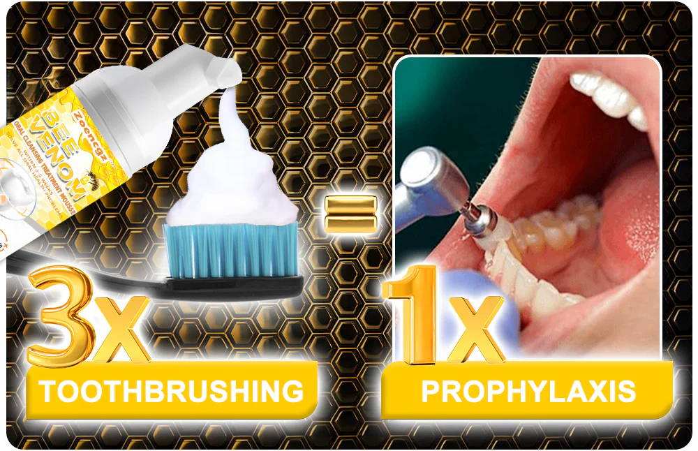 Zoencgz™ Bee Venom Oral Cleansing Treatment Mousse - Image 2