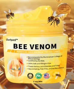 Ourlyard™ Bee Venom Krèm gerizon avanse pou jwenti ak zo