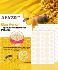 AEXZR™ തേനീച്ച വിഷം ടാഗുകളും മോൾസ് റിമൂവർ പാച്ചുകളും
