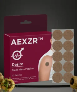 AEXZR™ ഡിസയർ ബ്ലാക്ക് മക്ക പാച്ചുകൾ