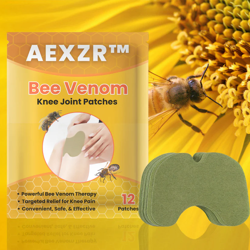 AEXZR™ തേനീച്ച വിഷം മുട്ട് ജോയിൻ്റ് പാച്ചുകൾ