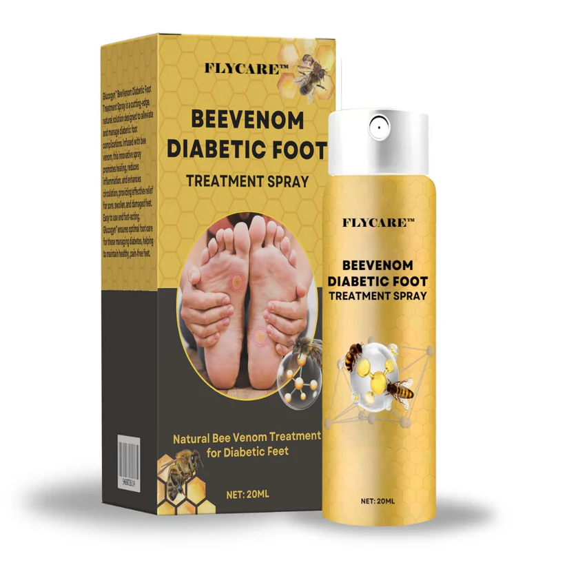FLYCARE™ BeeVenom espre pou tretman pye dyabetik