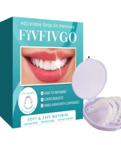 Fivfivgo ™ Dentè ki reglabl Snap-On