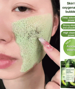 LOVILDS™ Complex Acid Avocado Cleansing Facial Bubble Mask